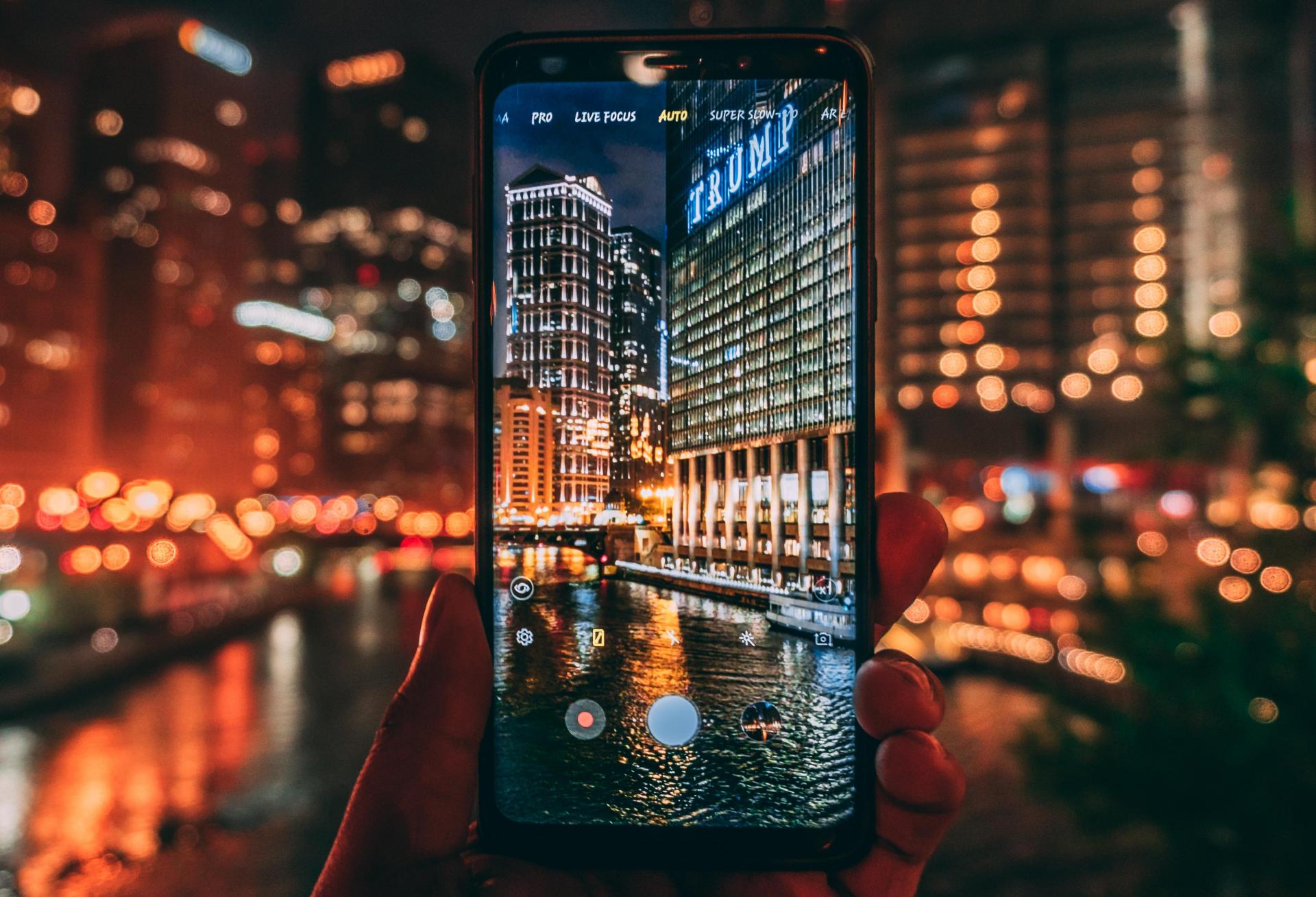 Proptech, Photo being taken of a city