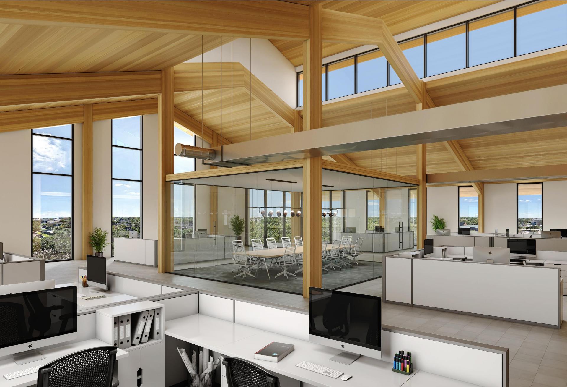 Houston Metro's First Mass Timber Office Building Reaches 80% Preleased