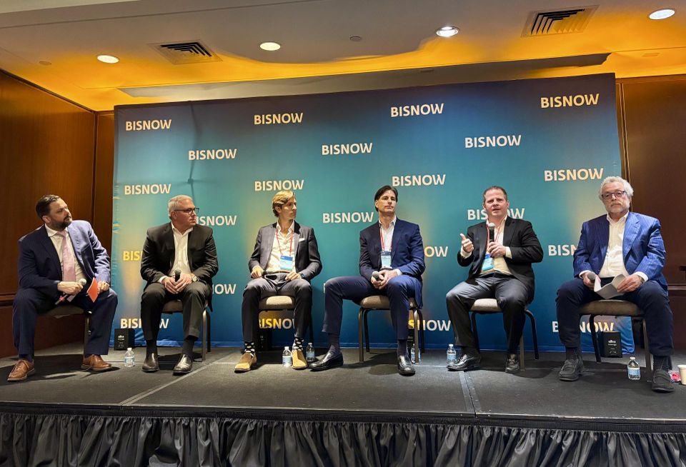 Herrick's Yariv Ben-Ari, Aimbridge Hospitality's Eric Jacobs, New Castle Hotels & Resorts' Julian Buffam, HEI Hotels' Clark Hanrattie, Wheelock Street Capital's Timothy Hodes, LW Hospitality Advisors' Daniel Lesser