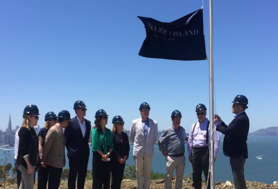 Groundbreaking at Yerba Buena Island
