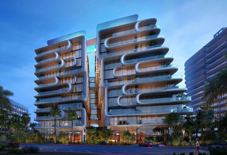 Surfside Condo Proposal 8777 Collins Ave Champlain Tower Damac Zaha Hadid