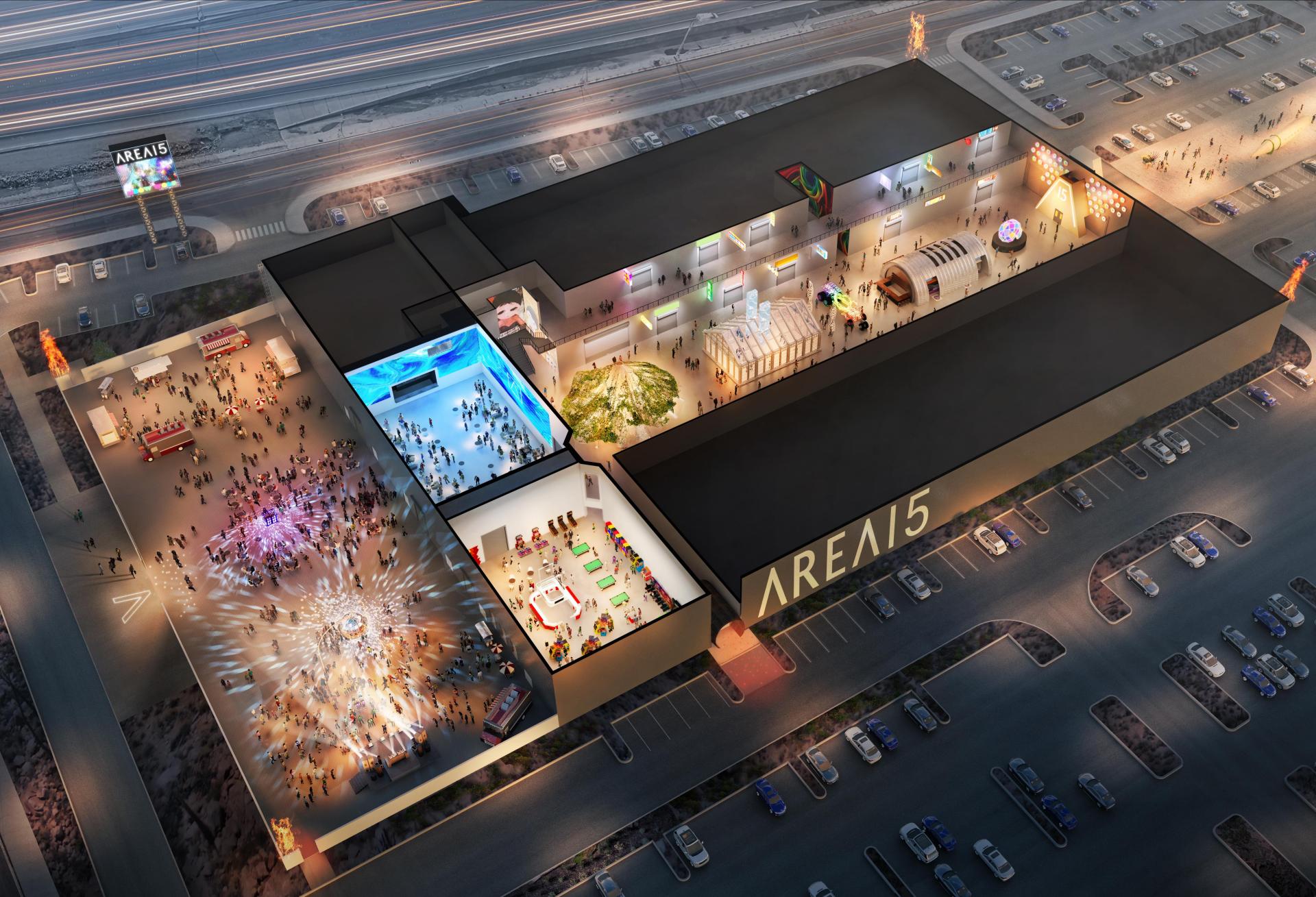 AREA15, an experiential retail and entertainment complex, slated to open next year