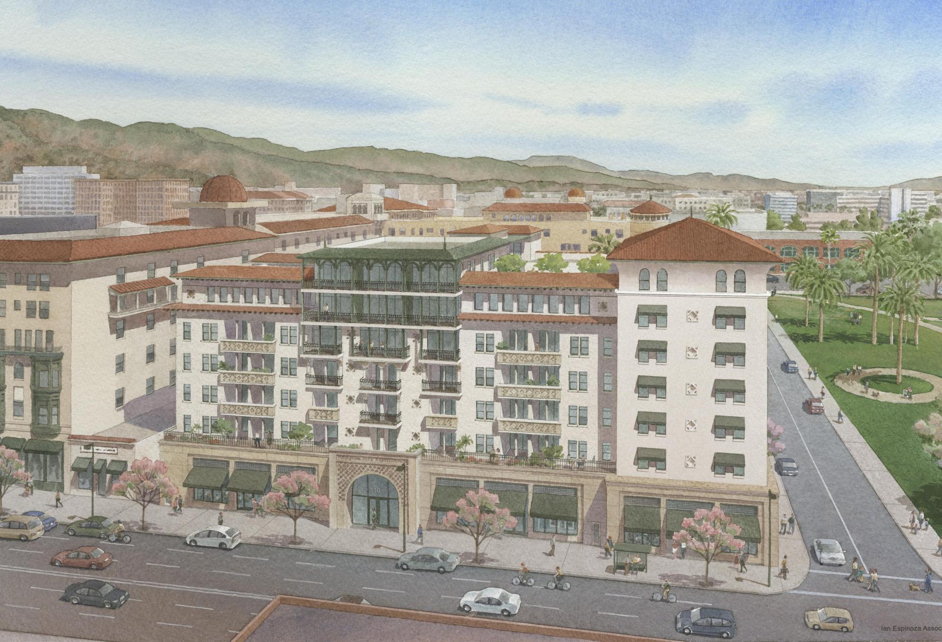 Pasadena Mixed-Use Project Slated To Replace Parking Lot Near L Line Station