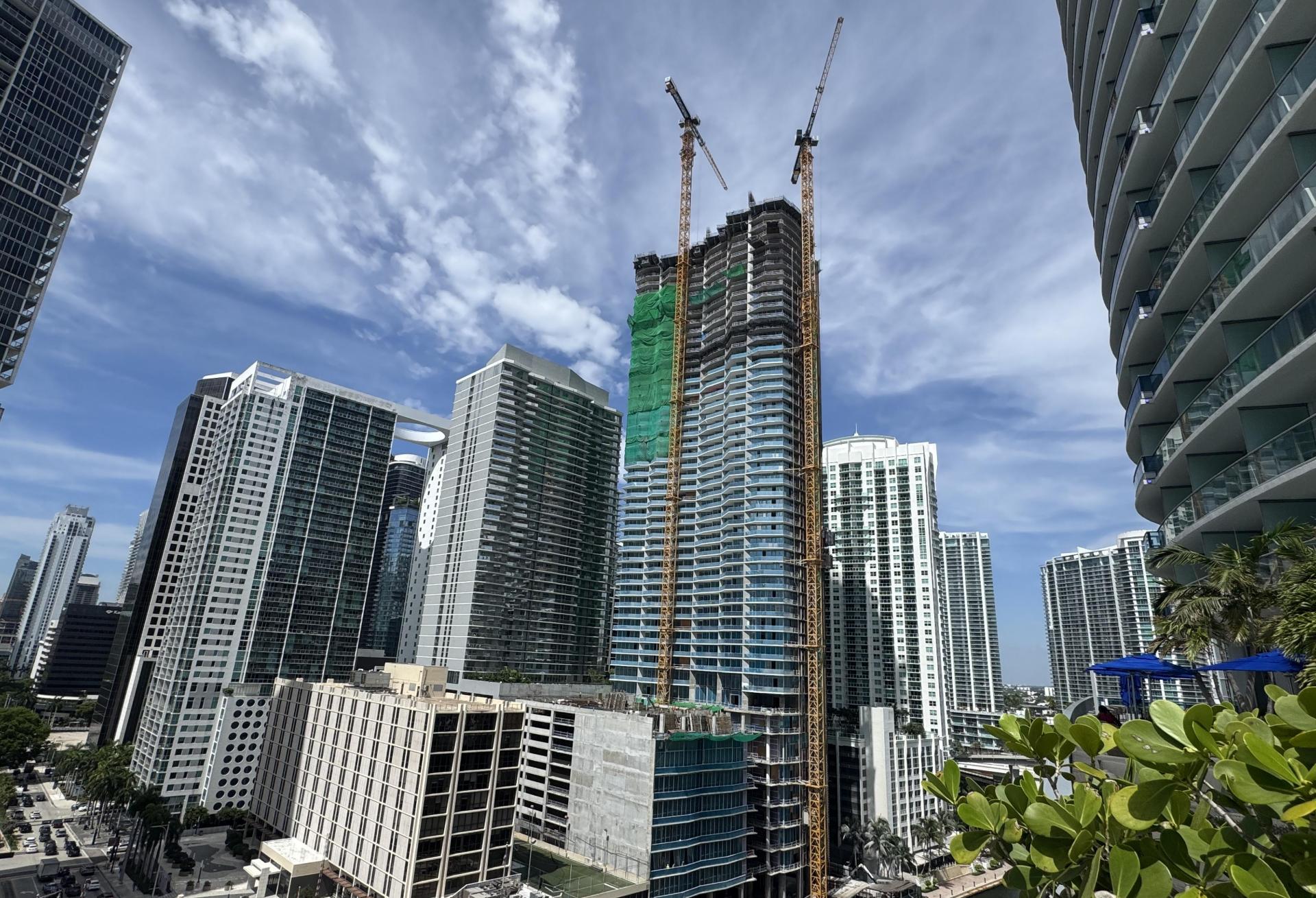 Vertical construction in Miami.