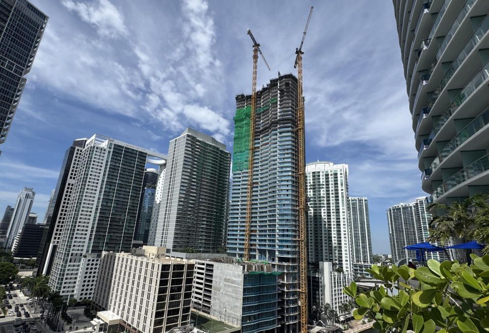 Vertical construction in Miami.