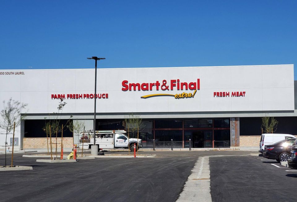 Smart & Final anchors the Freedom Plaza in Watts