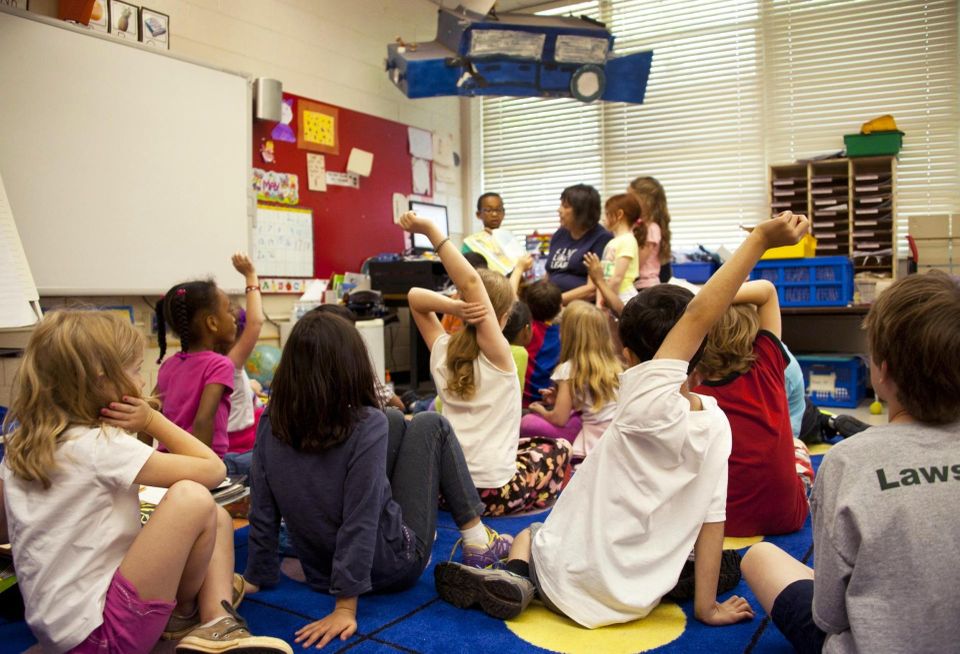 Classroom School Kids Teacher
