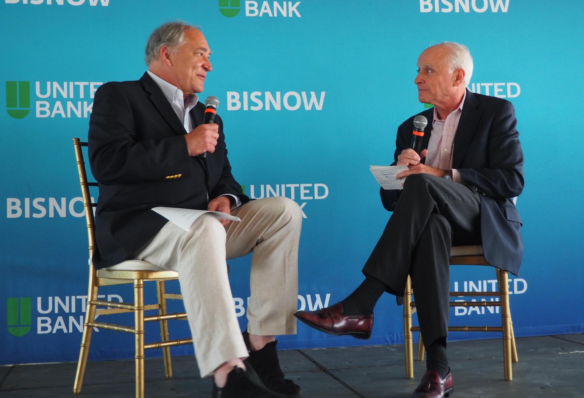 Doug Firstenberg and Marc Elrich Montgomery County Event 2023