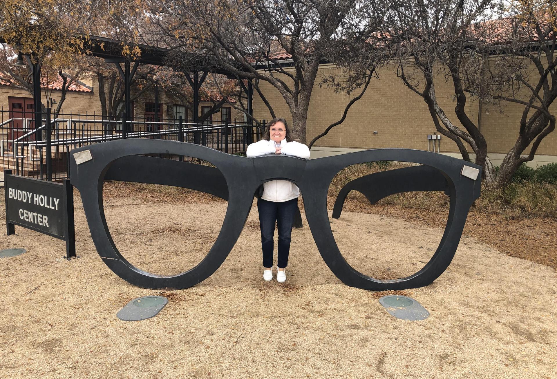 Gensler's Houston Co-Managing Director Stephanie Burritt at Lubbock's Buddy Holly Center