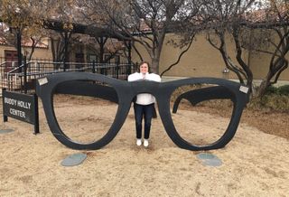 Gensler's Houston Co-Managing Director Stephanie Burritt at Lubbock's Buddy Holly Center