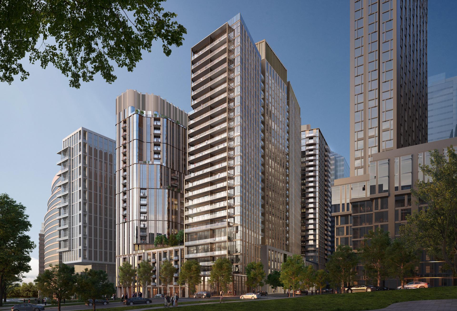 Penzance Looks To Add 3 Residential Towers To Rosslyn Skyline
