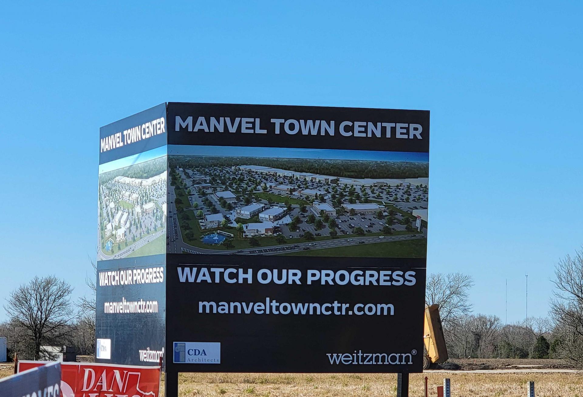 Things Are About To Change Quickly In Tiny Manvel With One Of Houston's Largest New Retail Developments Headed Its Way