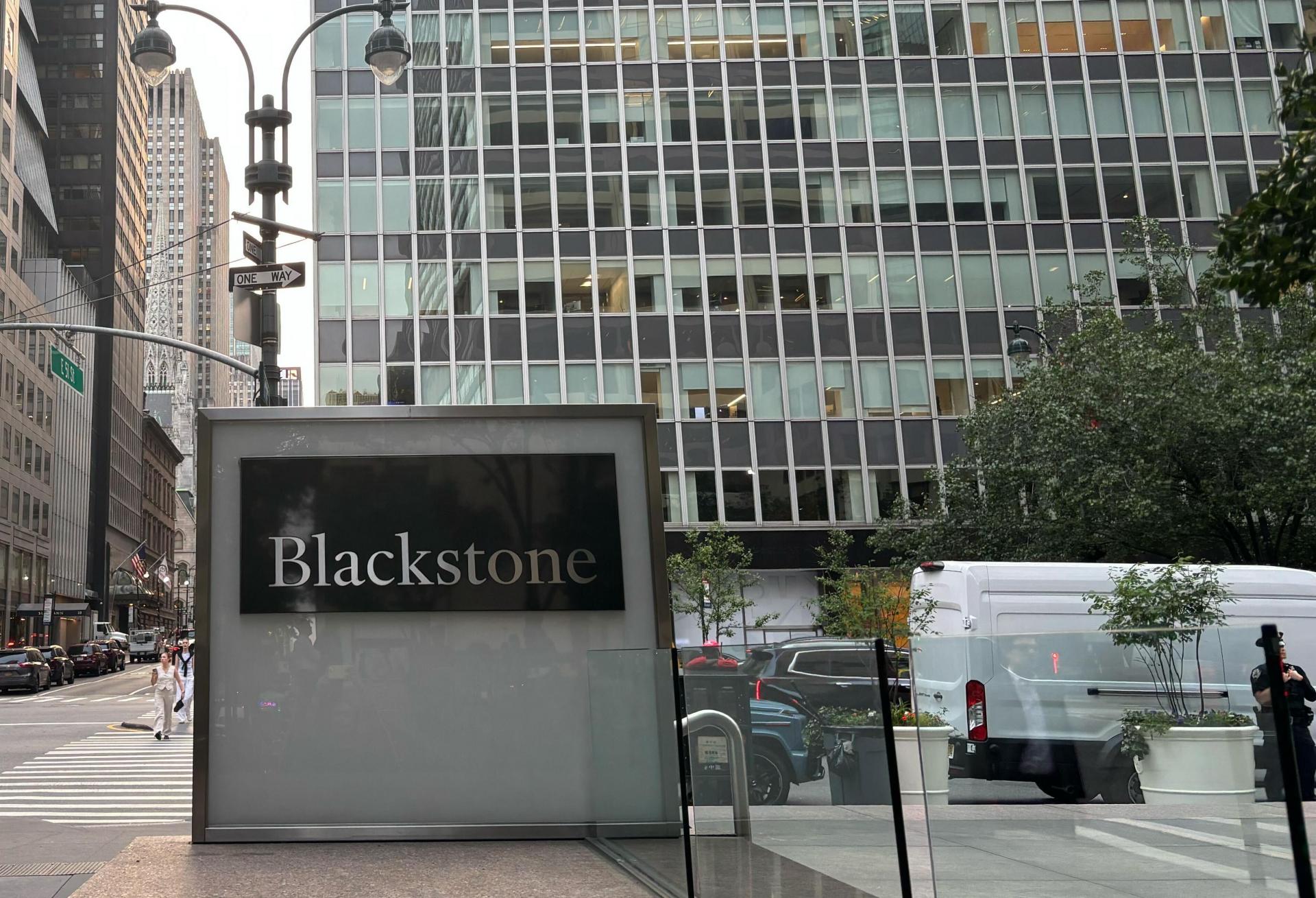 Blackstone's office at 345 Park Ave 