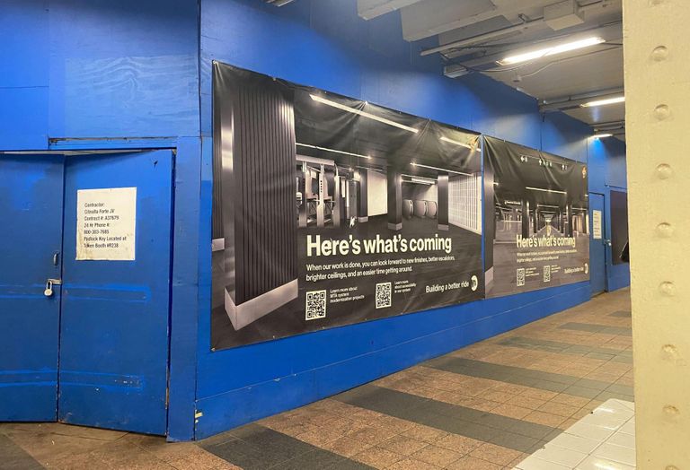Construction at the Grand Central Terminal subway station June 5, 2024