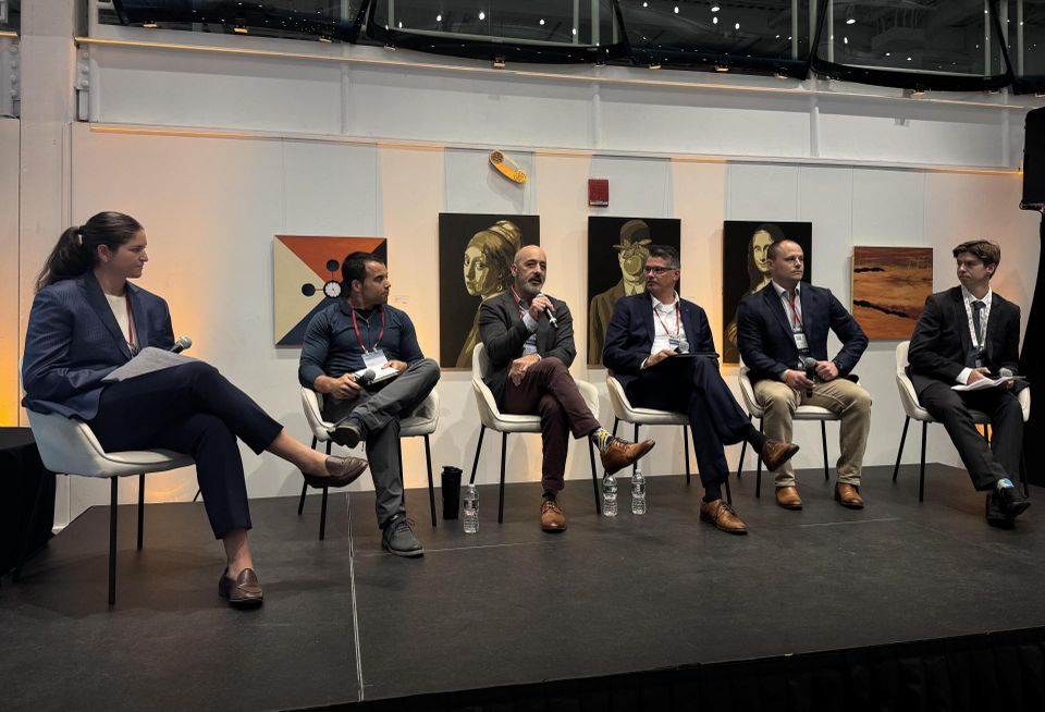 NFP's Jenny Kronish, Eversource's Nicholas Jones, Mill Creek Residential's Doug Arsham, LYF Architects' Kenneth Feyl, Davis Cos.' Pat Noone and National Grid's Ryan Bradley.