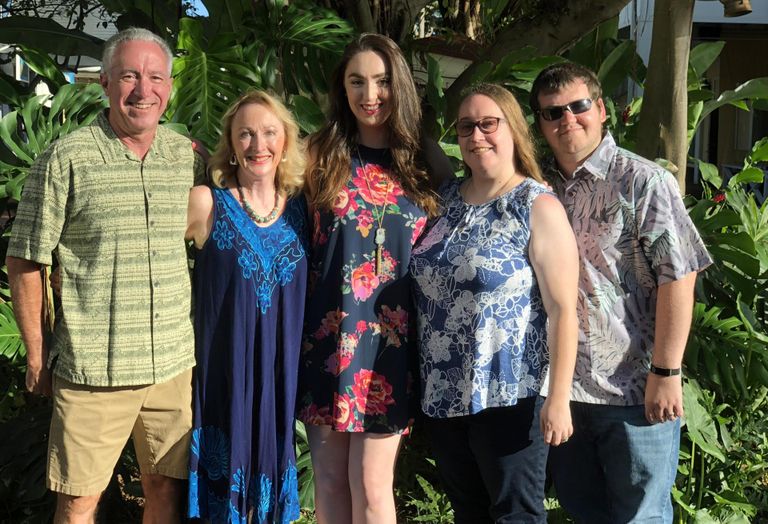 HED Chairman Peter Devereaux with family