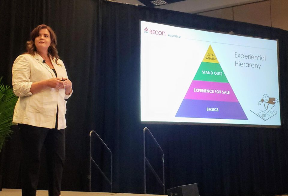 NewMark Merrill Mountain States Division Operators Director Danaria Farris McCoy gave a presentation on experiential retail at ICSC RECon Las Vegas 2019.