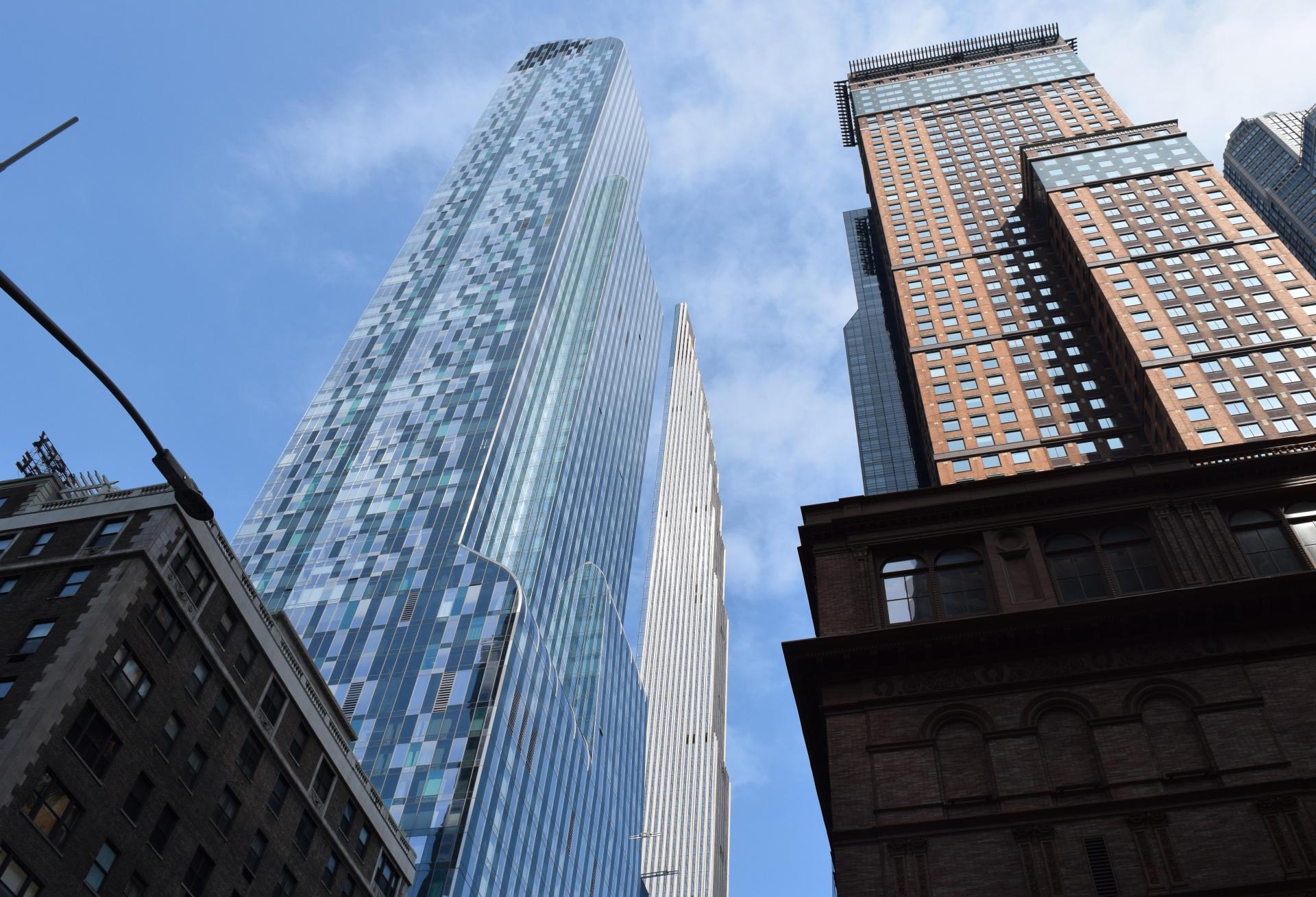 Exterior of 111 West 57th St. 