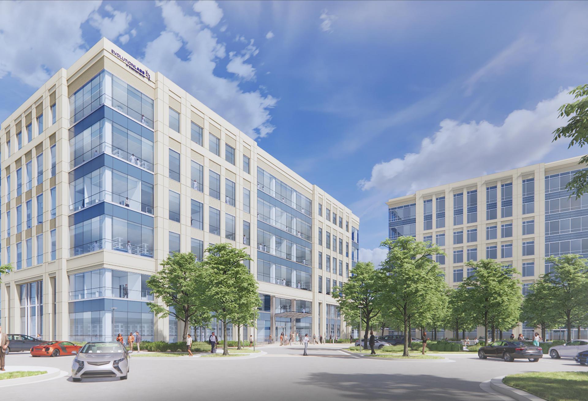Stonebridge and Principal Real Estate's EvolutionLabs concept at 9713 Washingtonian Blvd.