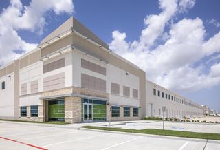 The exterior of one of the buildings at Bay Area Business Park in southeast Houston.