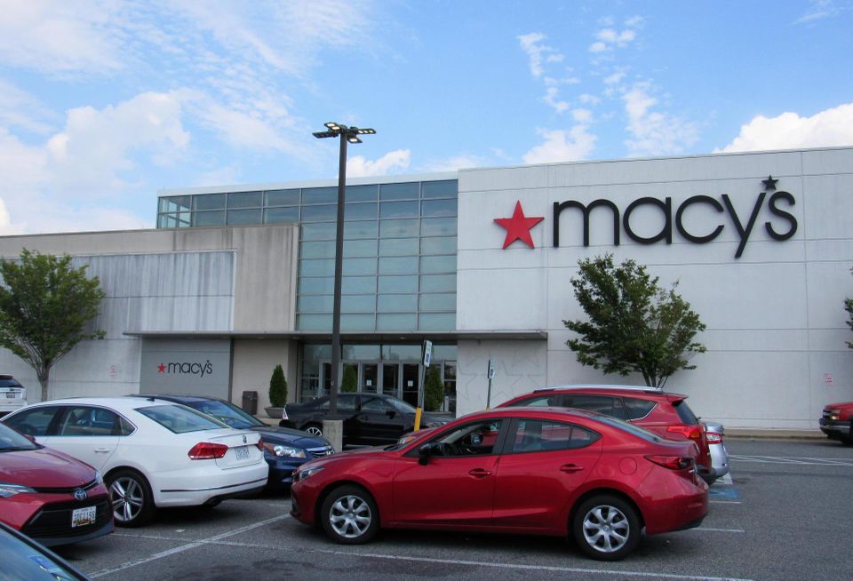 A Macy's location at a shopping mall in Maryland.