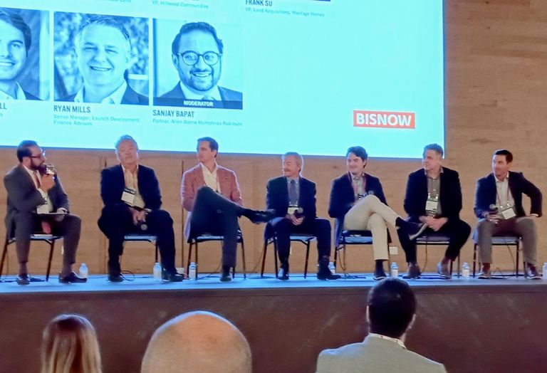 Panelists at Bisnow's 2026 DFW Master Planned Communities event.