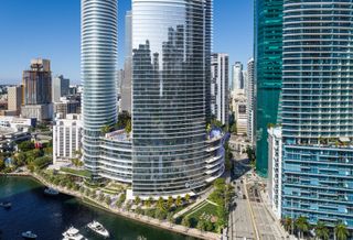 Miami Riverbridge Hyatt Gencom Redevelopment HRM Owner 400 Southeast Second Ave Downtown Miami