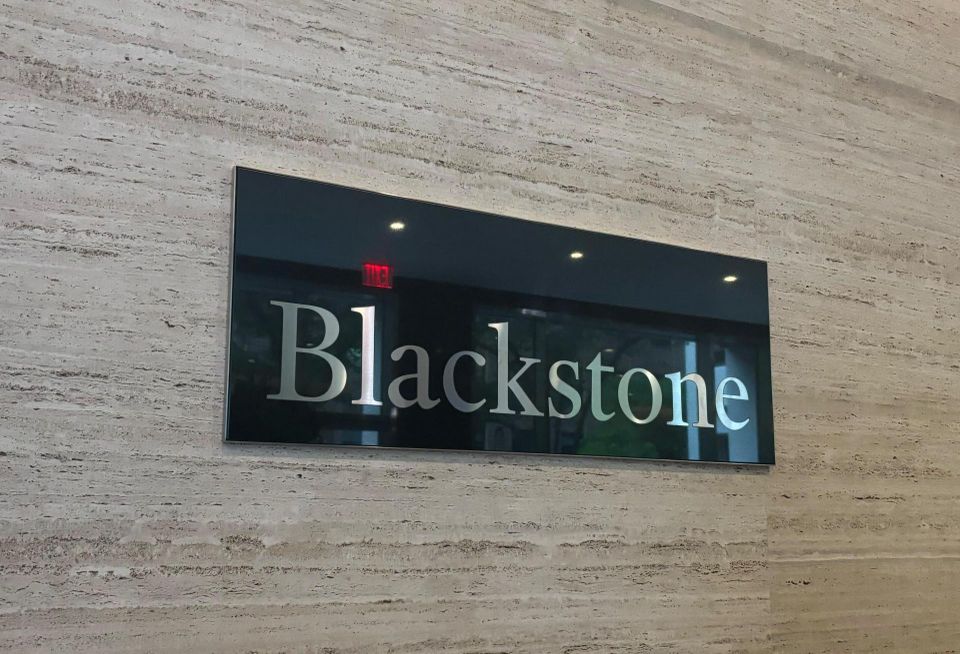 Blackstone's lobby at 345 Park Ave