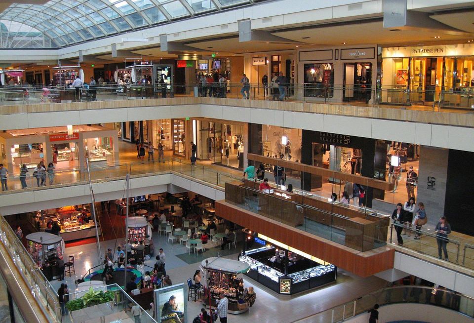 A view inside The Galleria mall in Uptown Houston.