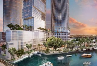 Rendering of the Chetrit Group's planned $1B River District project in Miami