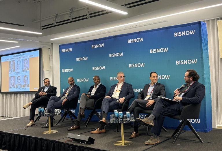 Broad Street Global Fund's Albert Chcoury, Walker & Dunlop's Mo Beler, RXR's Eric Clement, PH Realty Capital's Peter Hungerford, Canyon Partners' Nicholas Baccile
