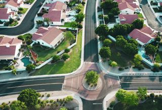 Suburb in Glendale California