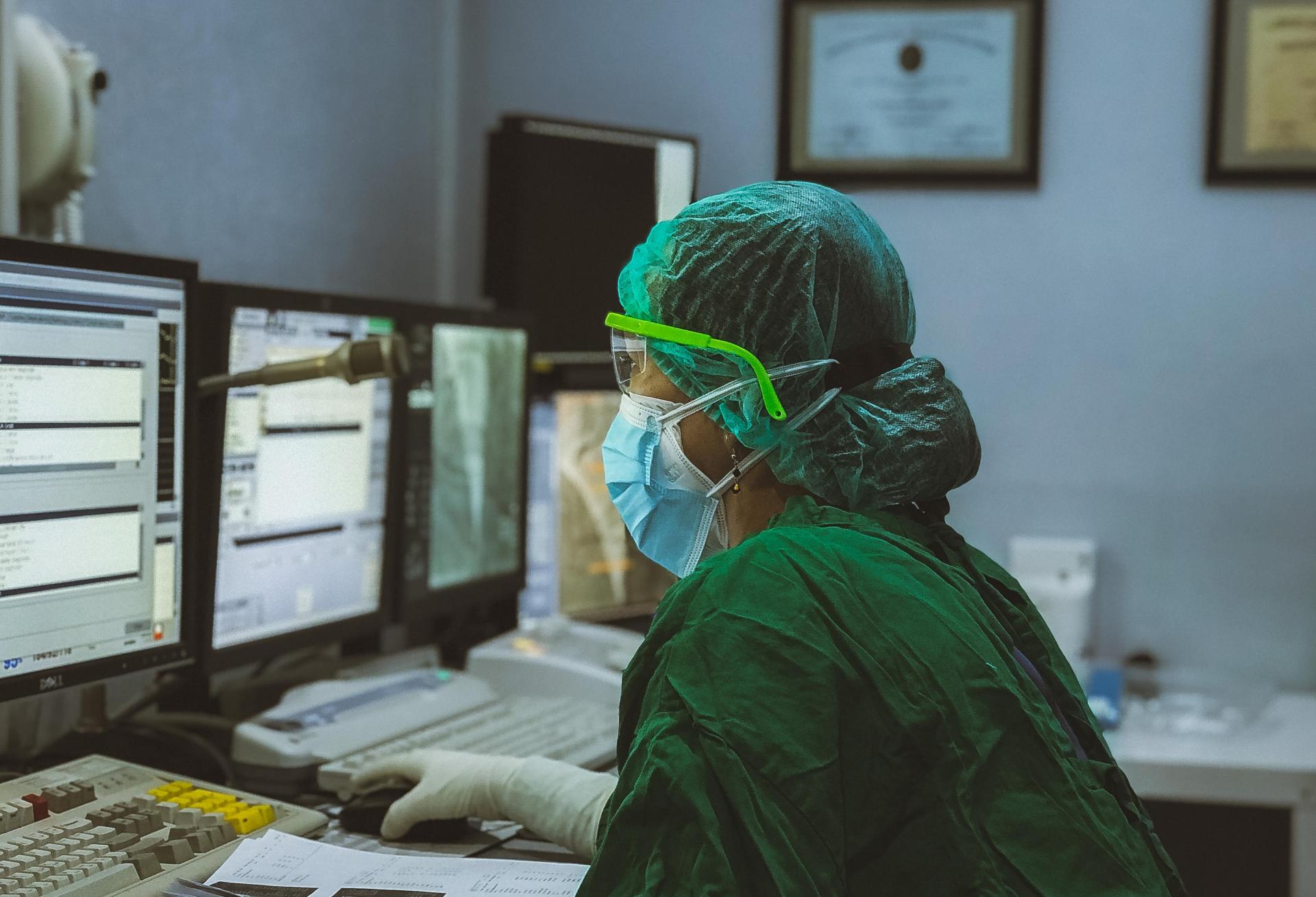 medical office stock photo