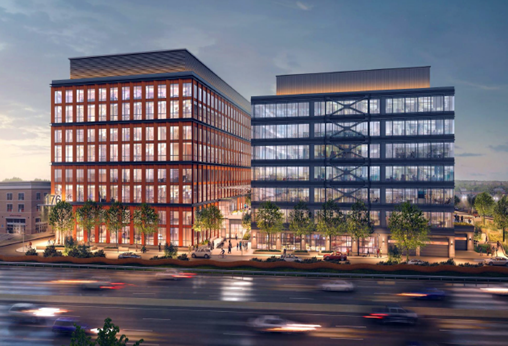 This is a rendering of Berkeley Investments planned mixed-use project on 176 Lincoln in Boston.