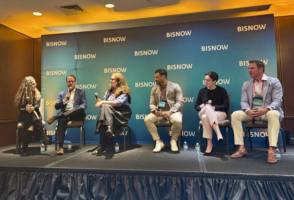 Lutron's Ana Maria Huertas Iragorri, IHG Hotels & Resorts' Alex Kuhl, Morris Adjmi Architects' Becca Roderick, Crown Creative's David Carofano, Tishman Realty's Michelle Reiss, Rebel Hotel Company's Brian Sparacino