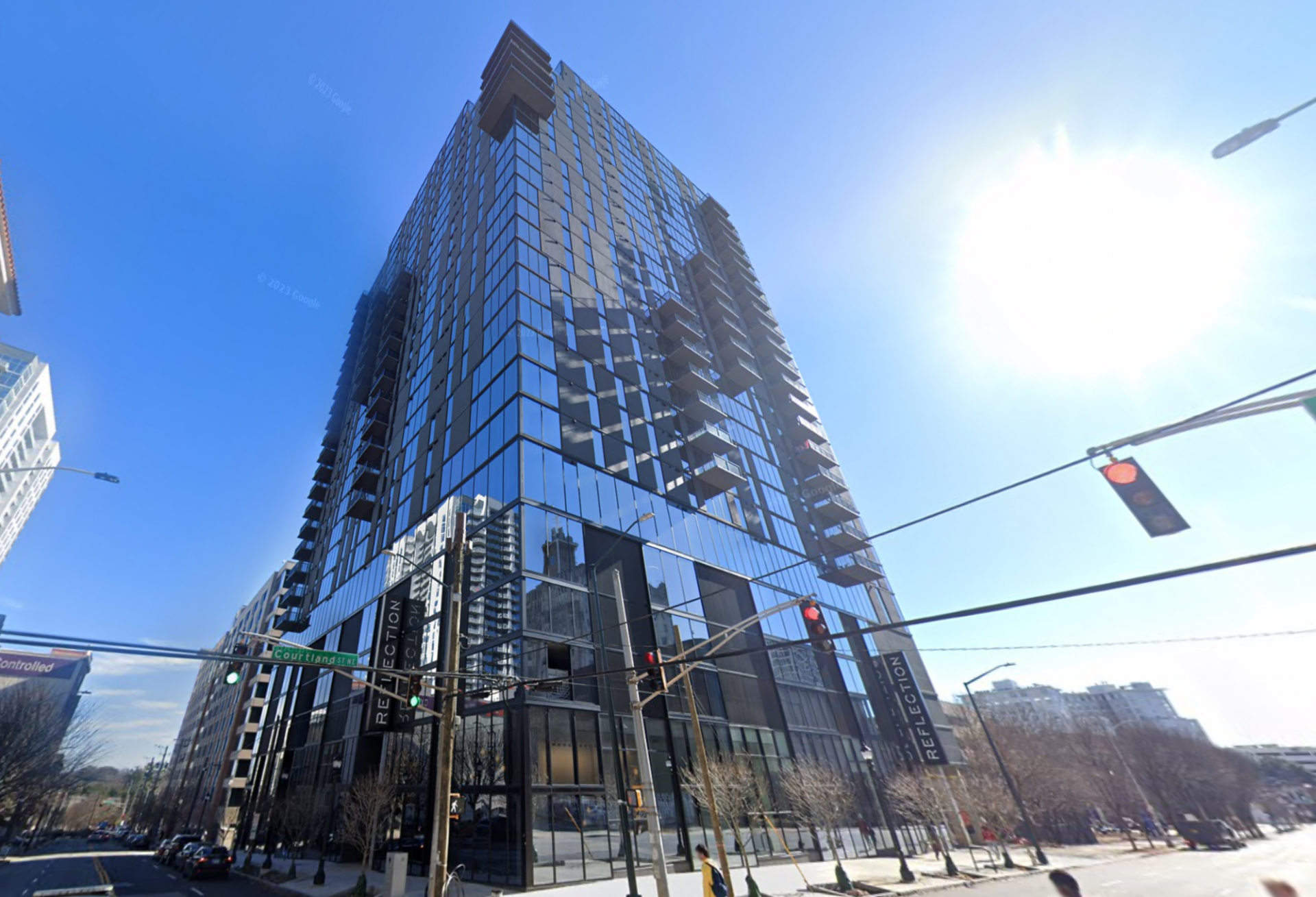 The Reflection student housing building in Atlanta, one of three properties Brookfield REIT acquired. 