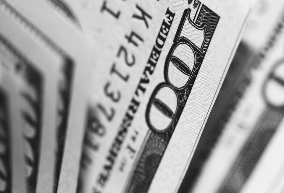 Closeup of cash.
