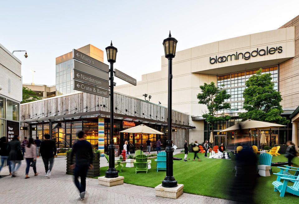 Exterior mall