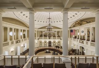 First Look: Inside The $22.6M Renovation Of The Massachusetts Senate Chamber