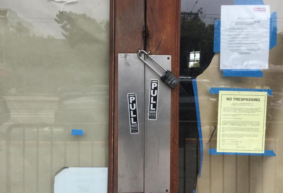 S.F. Retail Vacancies