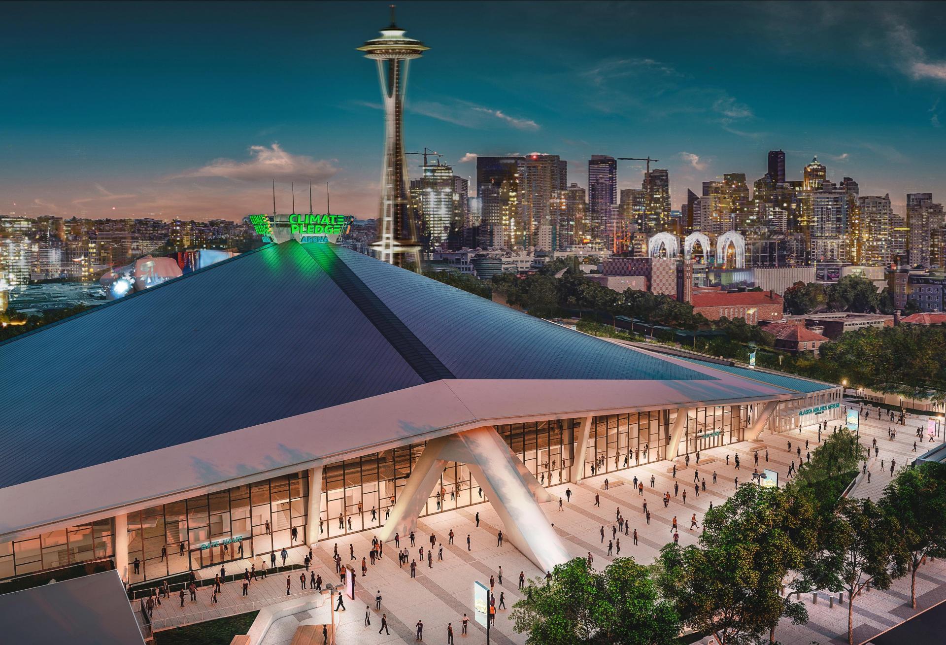 Amazon Buys Naming Rights For World's First Arena Targeting Net Zero Carbon Certification
