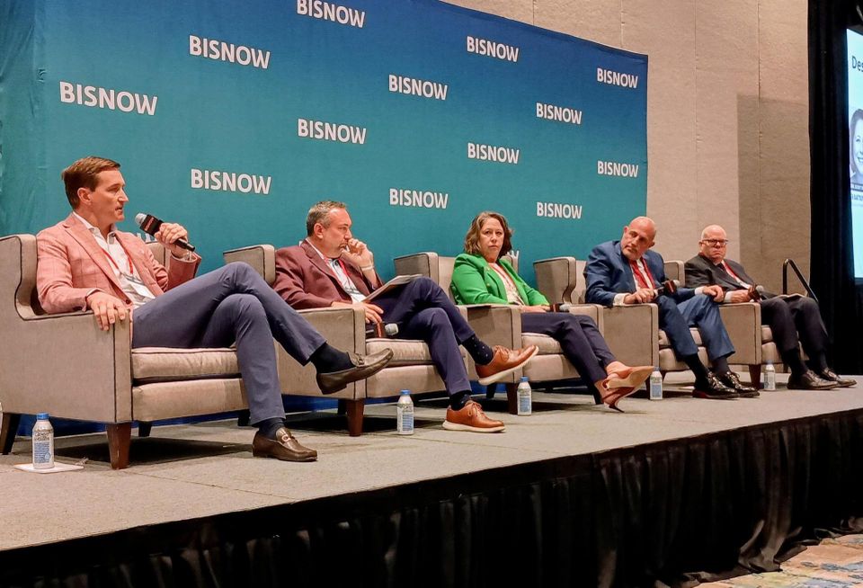 Panelists at Bisnow's Denton County State of the Market event.