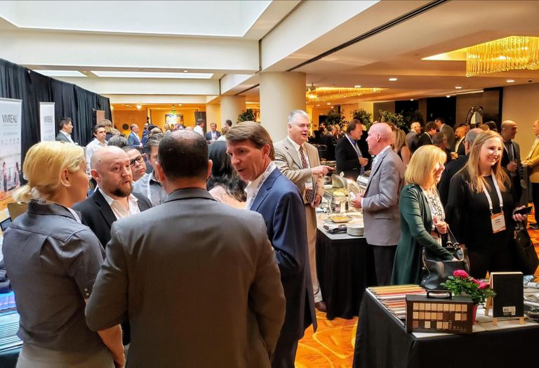 More than 200 people attended Bisnow's Architecture and Design Summit at the LA Grand Hotel in downtown Los Angeles.