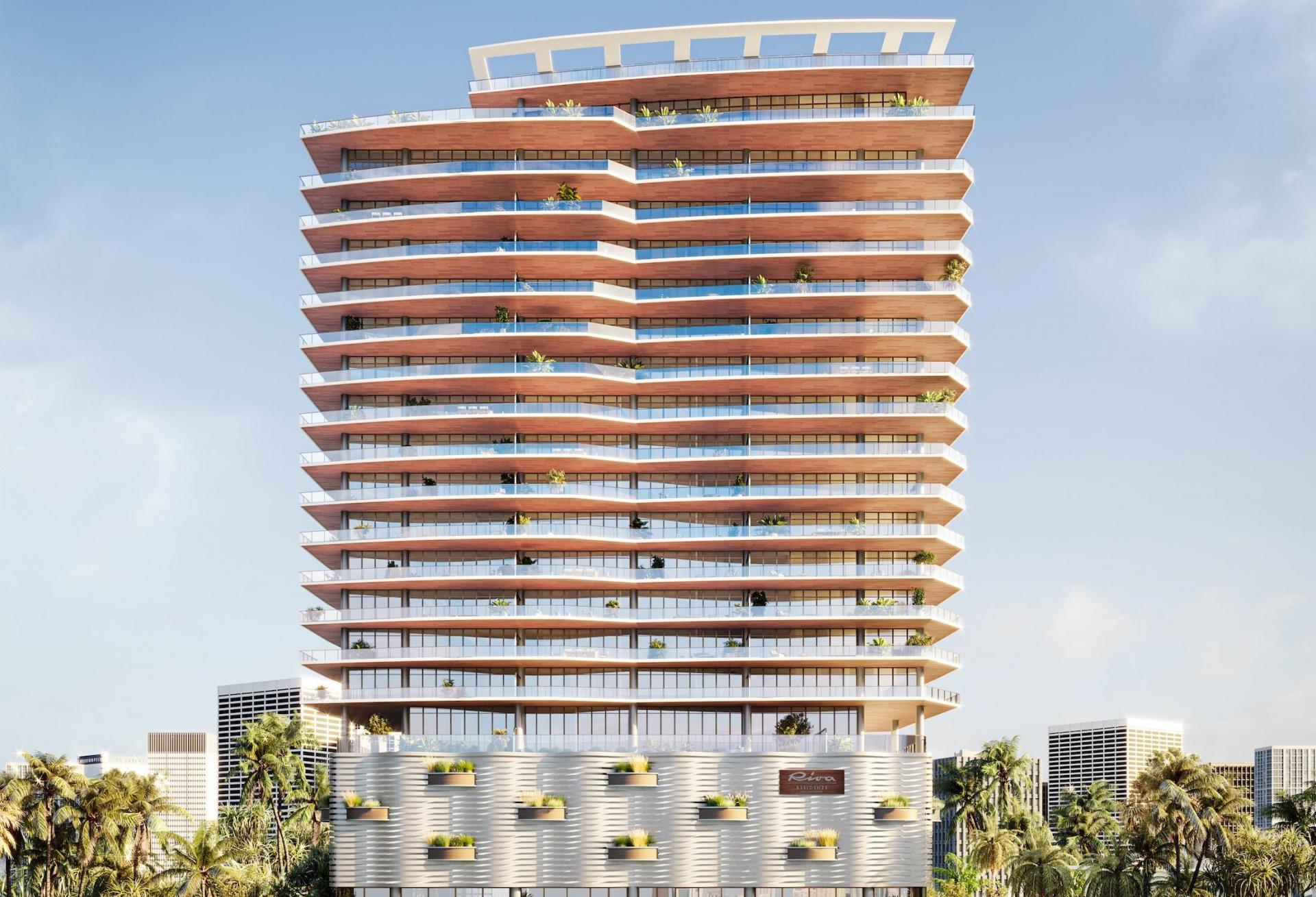 Riva Yacht Branded Tower With Vertical Developments, WellDuo, and GCF Development In Fort Lauderdale