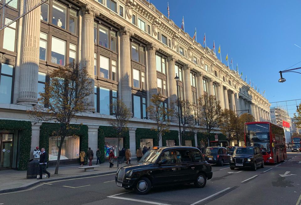 oxford street selfridges london