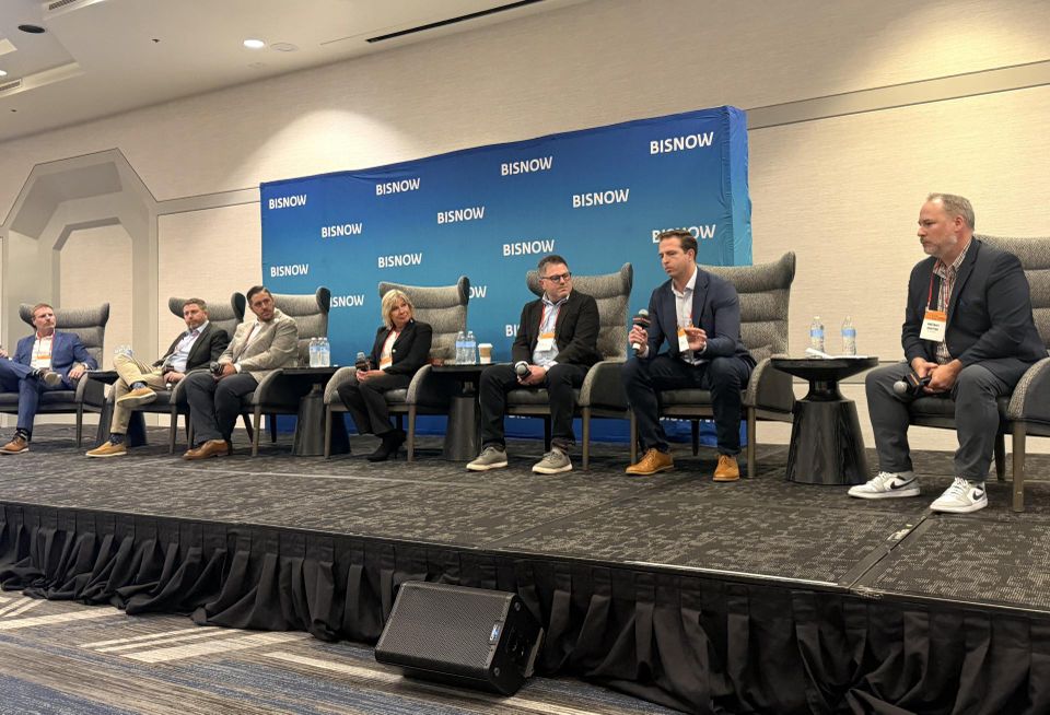 Bristlecone Construction's Zach Smith, Highgate's Jason Gold, Magnolia Hotels' James Ancona, OLC Architecture's Brenda Amsberry, Cooper Carry's Ben Gholson, BWH Hotels' Jake Moretti, Realberry's Marshall Johnston