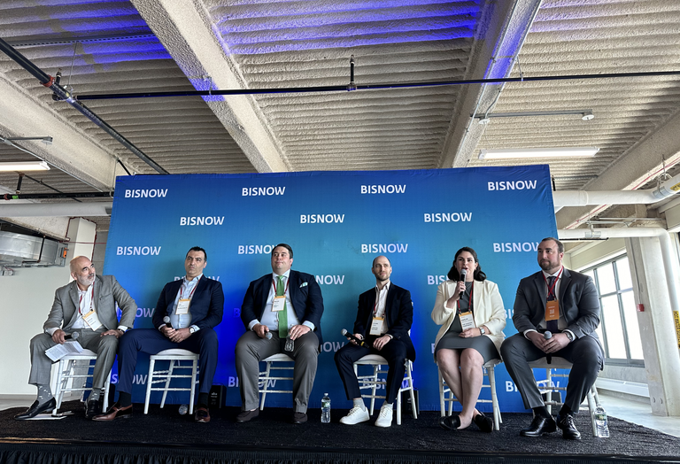 Herrick's Mitch Korbey, Alpha Realty's Lev Mavashev, Slate Property Group's Brian Vetter, Lonicera Partners' Lucian Cohen, The Hudson Companies' Marlee Busching-Truscott, HAB Bank's Andrew Walsh