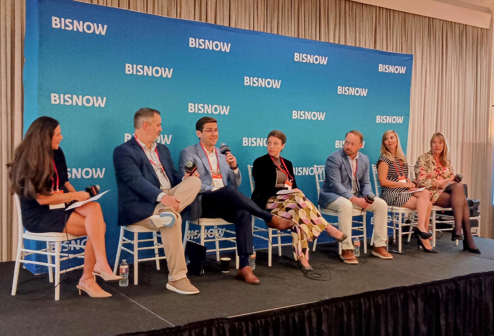 Panelists at Bisnow’s DFW Healthcare Summit.