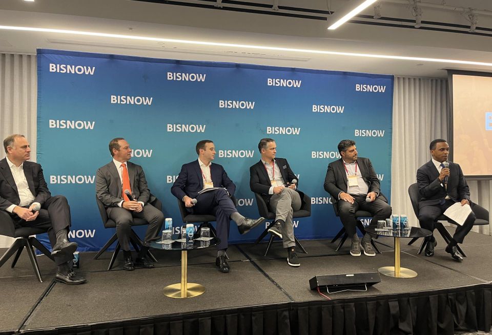 KKR's Matt Salem, Tishman Speyer's Randall Rothschild, Wells Fargo's John Gustafson, Invesco's Yorick Starr, IPA's Max Herzog, Citrin Cooperman's Christopher Brown