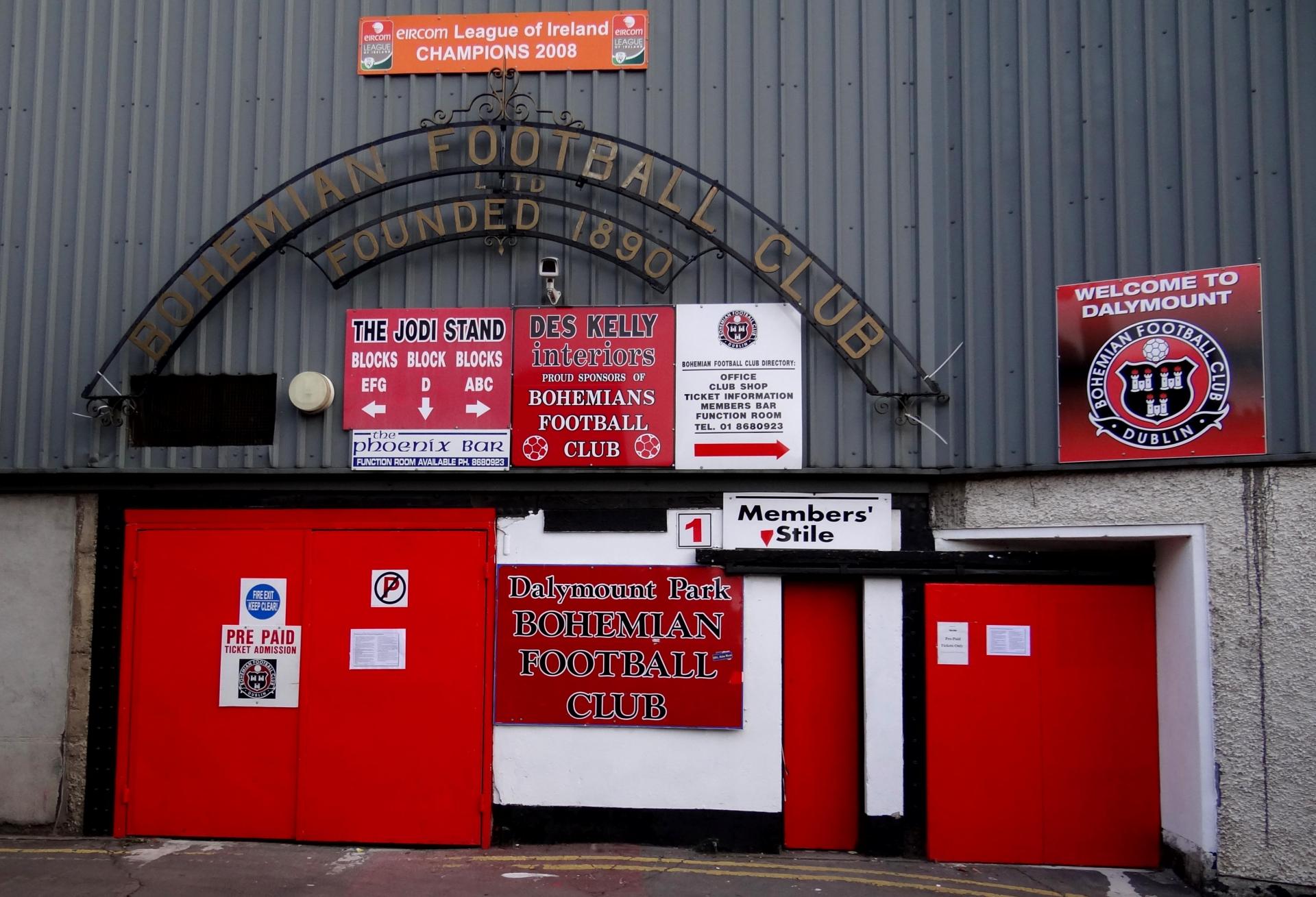 Football ground Dublin